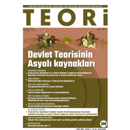 DEVLET TEORİSİNİN ASYALI KAYNAKLARI